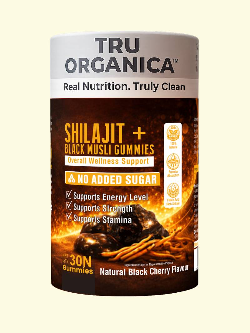 Shilajit + Black Musli Gummies